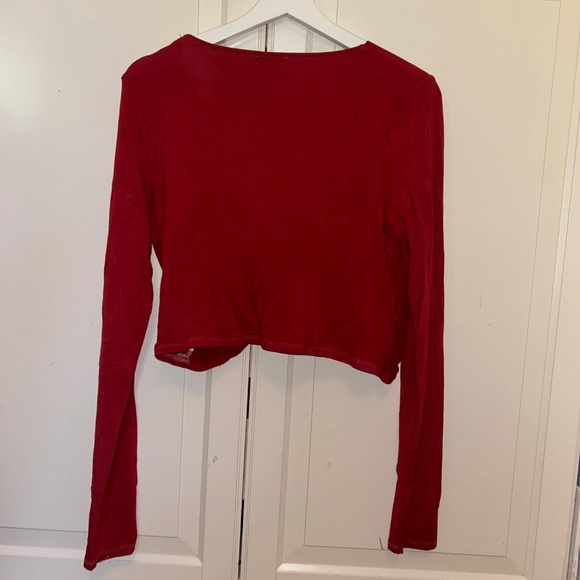 Dynamite Front Twist Crop Top - Picture 2 of 2